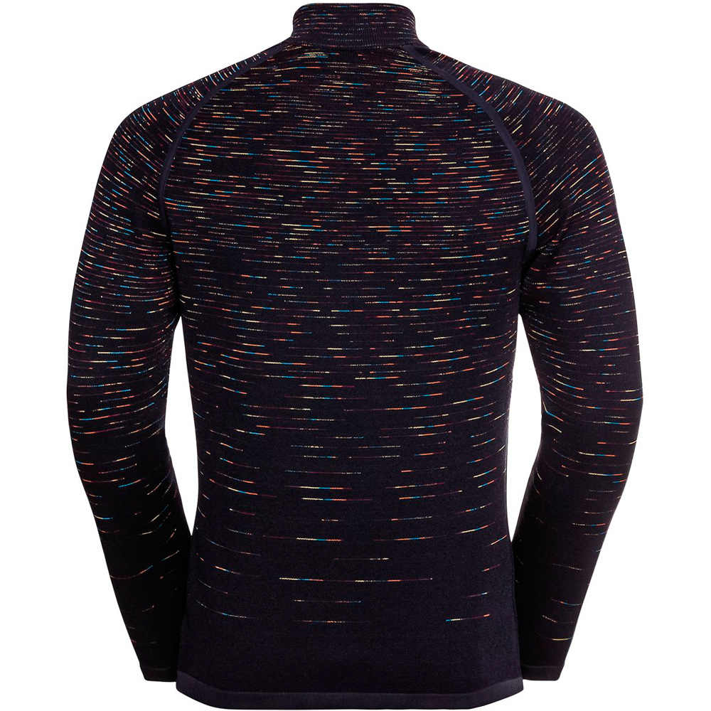 Odlo forro polar hombre Midlayer 1/2 zip BLACKCOMB vista detalle Odlo forro polar hombre Midlayer 1/2 zip BLACKCOMB vista detalle