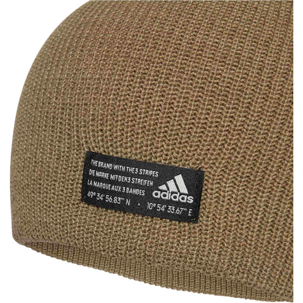adidas gorro esquí hombre Adidas PERF BEANIE ORBGRN/BLACK/WHITE vista detalle adidas gorro esquí hombre Adidas PERF BEANIE ORBGRN/BLACK/WHITE vista detalle