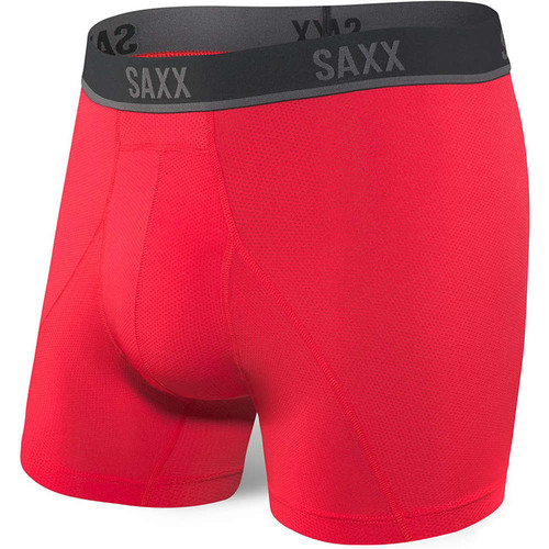 SAXX KINETIC HD BOXER BRIEF rojo