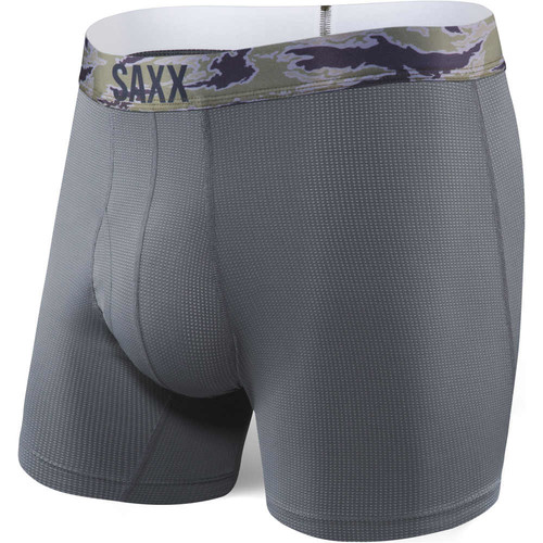 SAXX QUEST BOXER BRIEF FLY gris