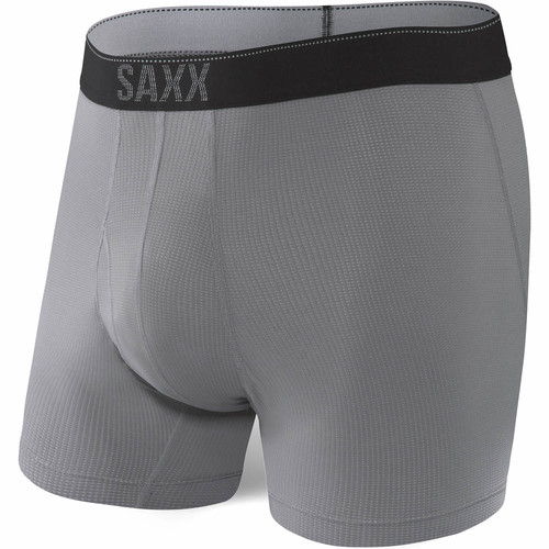 SAXX QUEST BOXER BRIEF FLY gris