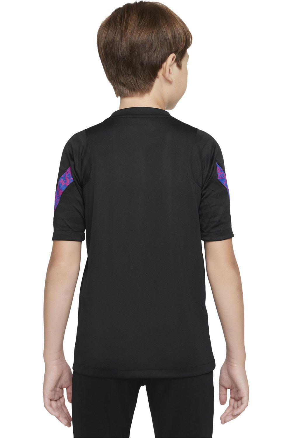 Nike camiseta entrenamiento niño Nike BARCELONA 22 Y MNK DF STRKE TOP SS CL vista trasera Nike camiseta entrenamiento niño Nike BARCELONA 22 Y MNK DF STRKE TOP SS CL vista trasera