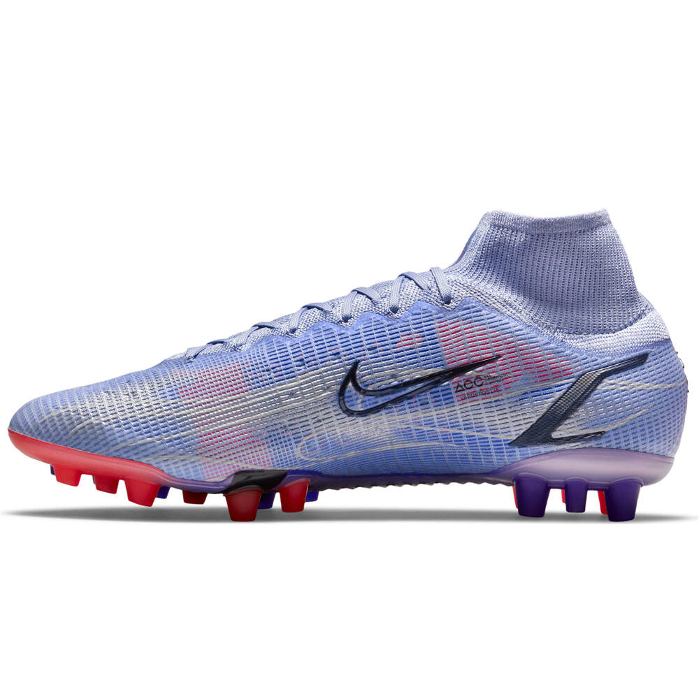 Nike botas de futbol cesped artificial Nike MERCURIAL SUPERFLY ELITE KM AG lateral interior Nike botas de futbol cesped artificial Nike MERCURIAL SUPERFLY ELITE KM AG lateral interior