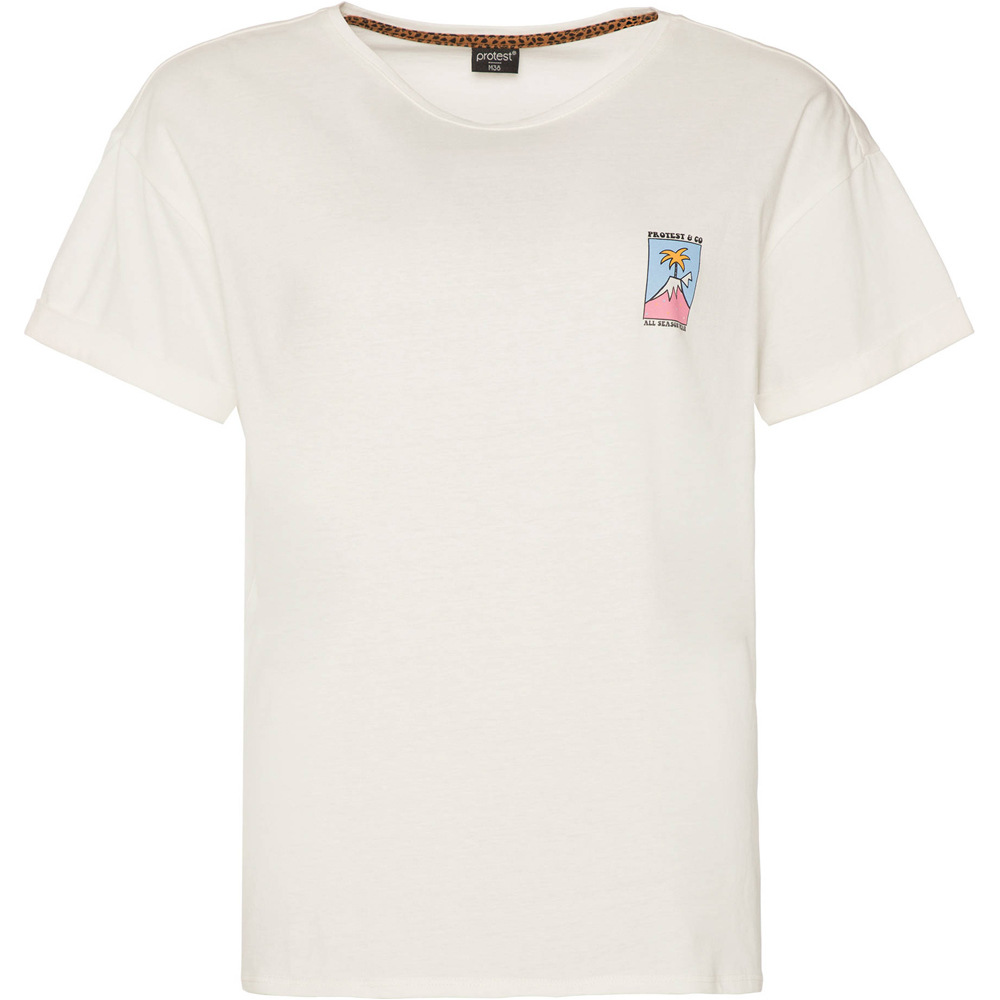 Protest camiseta manga corta mujer Protest HARLEM t-shirt vista frontal Protest camiseta manga corta mujer Protest HARLEM t-shirt vista frontal