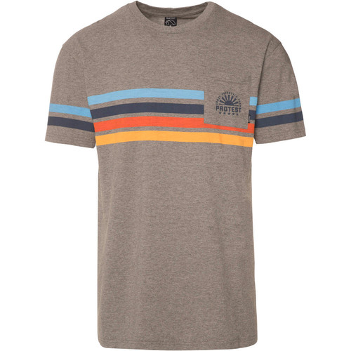 PROTEST ALMONDO T-SHIRT gris