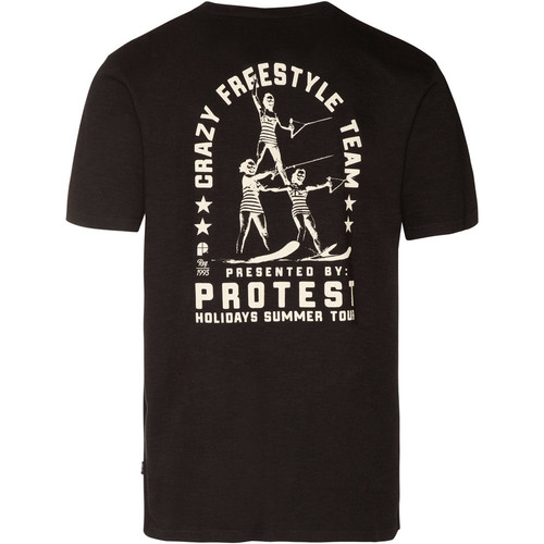 PROTEST BASS T-SHIRT negro