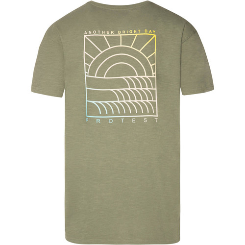 PROTEST RODMAN T-SHIRT verde