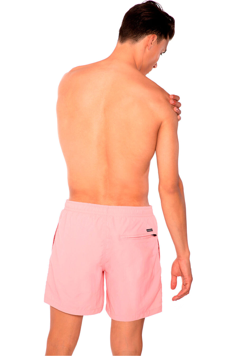 Protest bañador playa hombre Protest FASTER beachshort vista trasera Protest bañador playa hombre Protest FASTER beachshort vista trasera