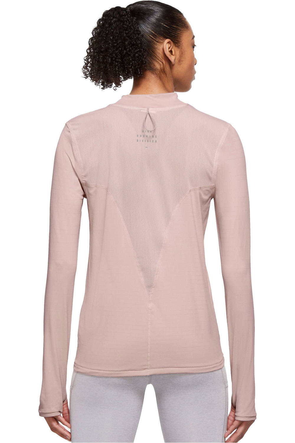 Nike camiseta técnica manga larga mujer Nike W NK DF RUN DVN LS TOP vista trasera Nike camiseta técnica manga larga mujer Nike W NK DF RUN DVN LS TOP vista trasera