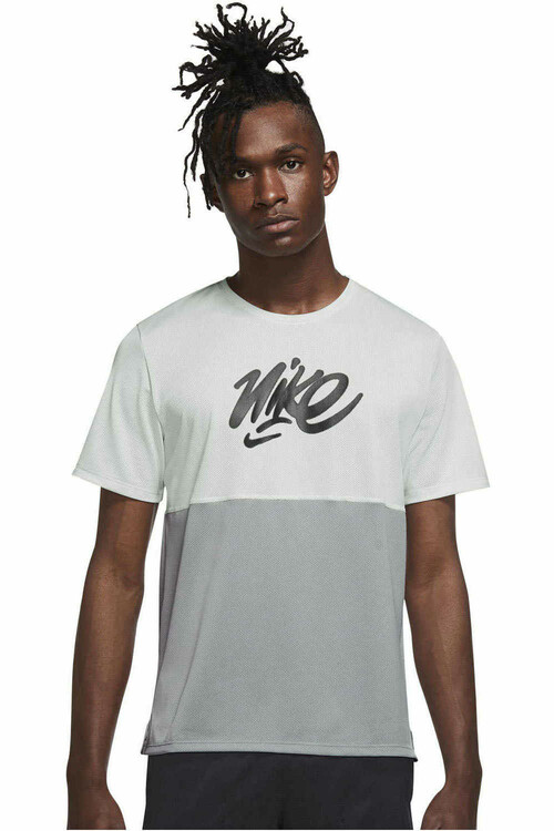 NIKE M NK DF WR RUN TOP GX SS BLGR