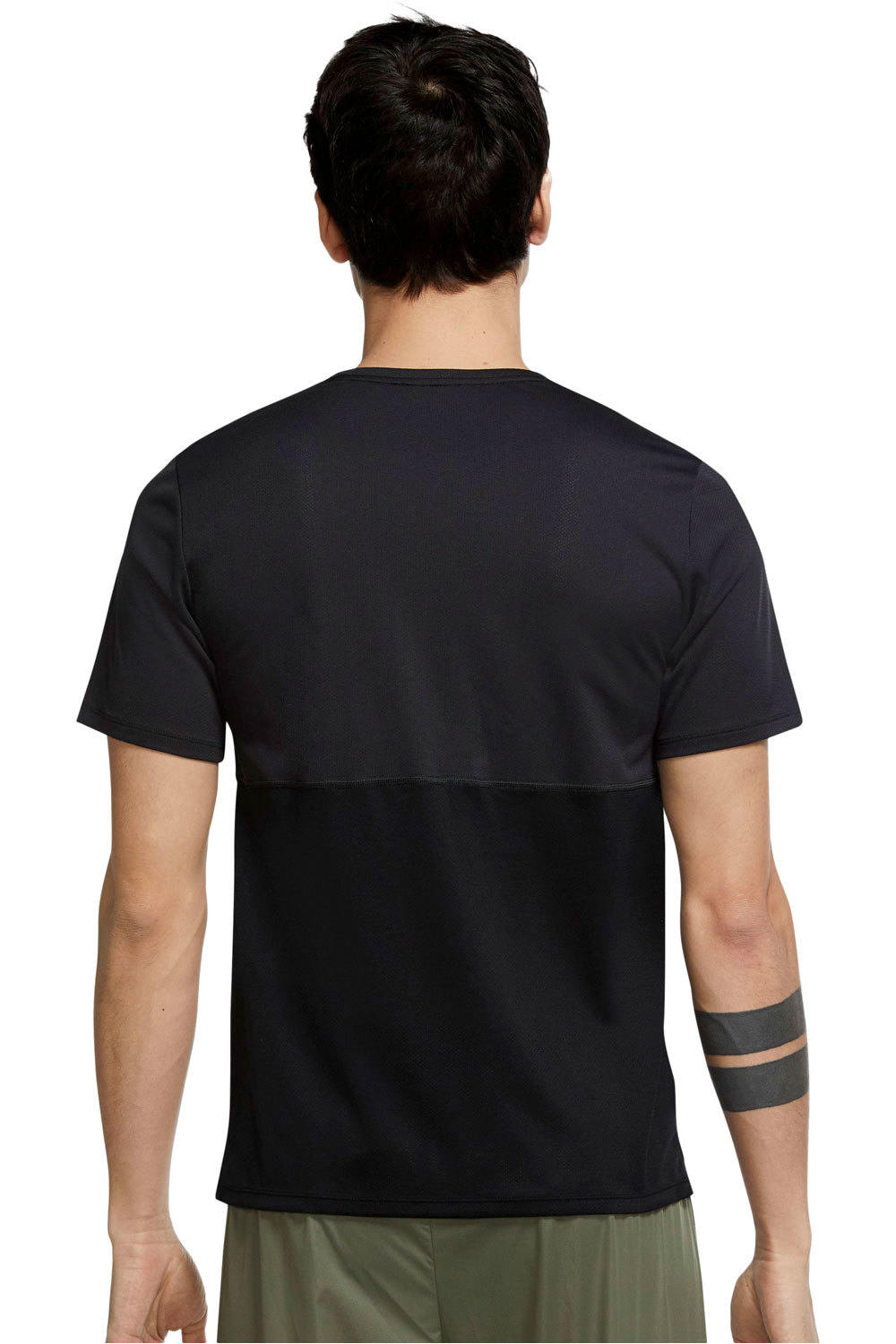 Nike camiseta técnica manga corta hombre Nike M NK DF WR RUN TOP GX SS GRNE vista trasera Nike camiseta técnica manga corta hombre Nike M NK DF WR RUN TOP GX SS GRNE vista trasera