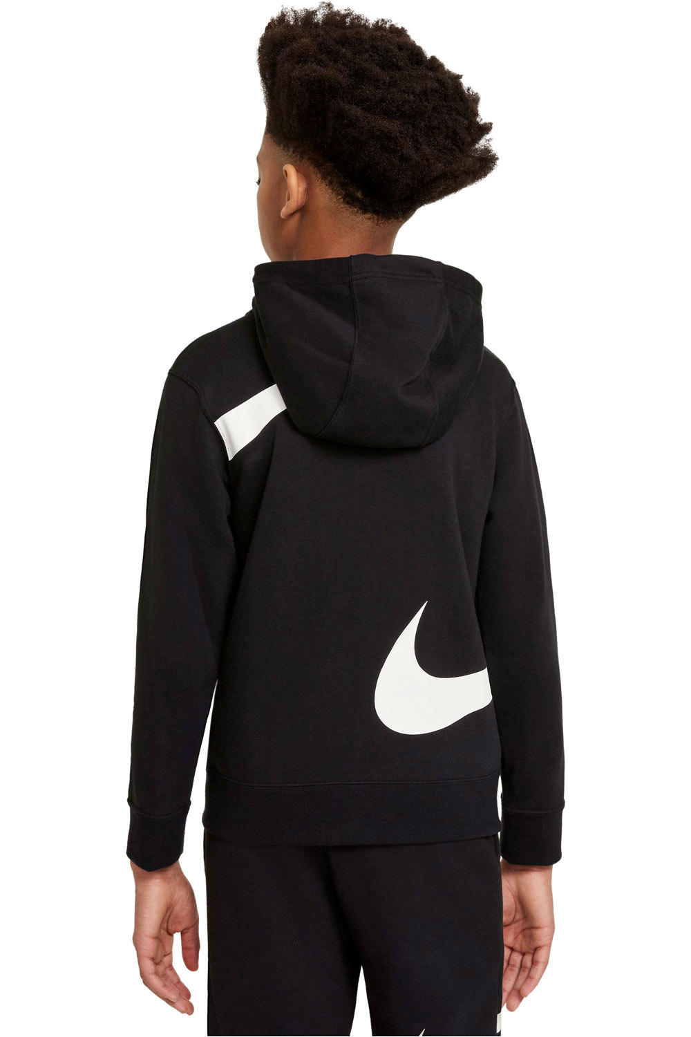 Nike sudadera niño Nike B NSW SWOOSH FLC FZ vista trasera Nike sudadera niño Nike B NSW SWOOSH FLC FZ vista trasera