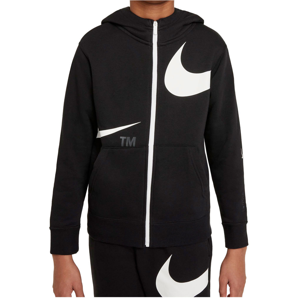 Nike sudadera niño Nike B NSW SWOOSH FLC FZ 04 Nike sudadera niño Nike B NSW SWOOSH FLC FZ 04