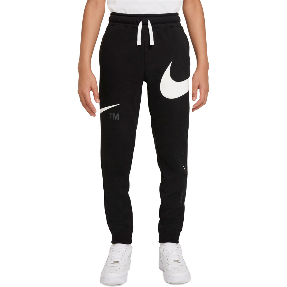 Nike pantalón niño Nike B NSW FLC SWOOSH PANT vista trasera Nike pantalón niño Nike B NSW FLC SWOOSH PANT vista trasera