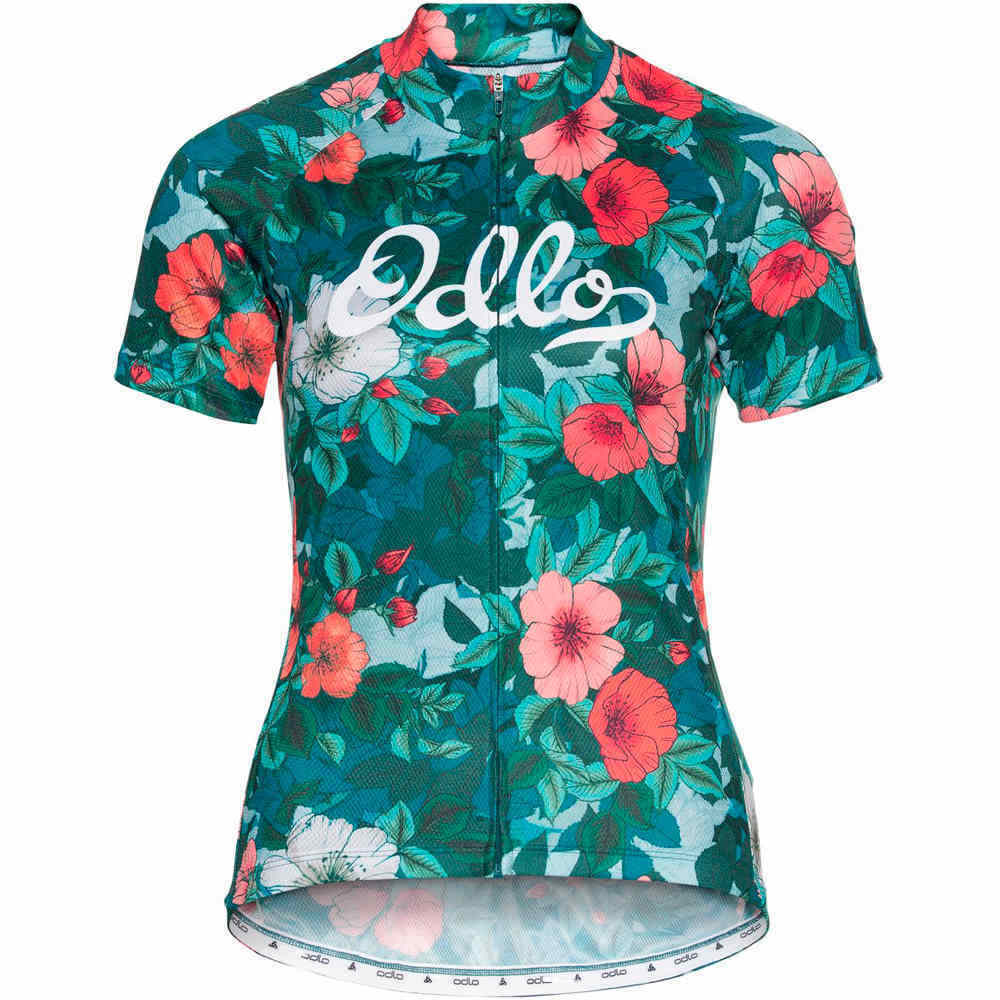 Odlo maillot manga corta mujer Odlo Maillot MC zip integral ESSENTIAL vista detalle Odlo maillot manga corta mujer Odlo Maillot MC zip integral ESSENTIAL vista detalle
