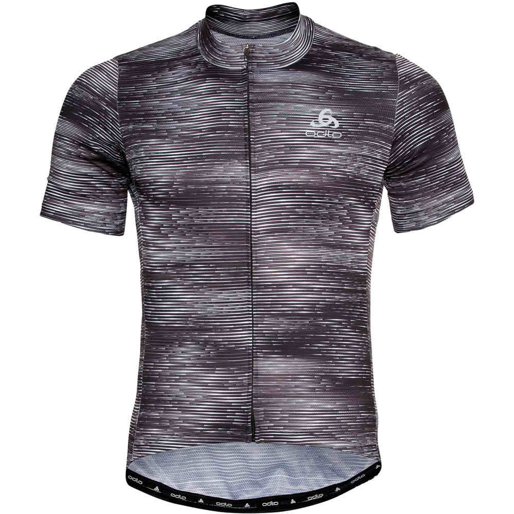 Odlo maillot manga corta hombre Odlo Maillot MC zip integral ESSENTIAL vista detalle Odlo maillot manga corta hombre Odlo Maillot MC zip integral ESSENTIAL vista detalle