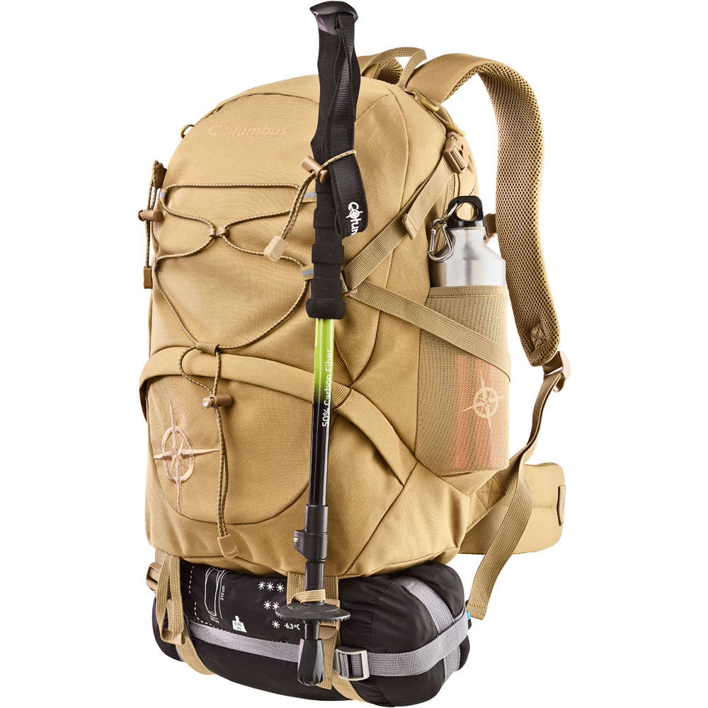Columbus Outdoor mochila montaña Columbus Outdoor OZARK 25lt - con funda de lluvia 02 Columbus Outdoor mochila montaña Columbus Outdoor OZARK 25lt - con funda de lluvia 02