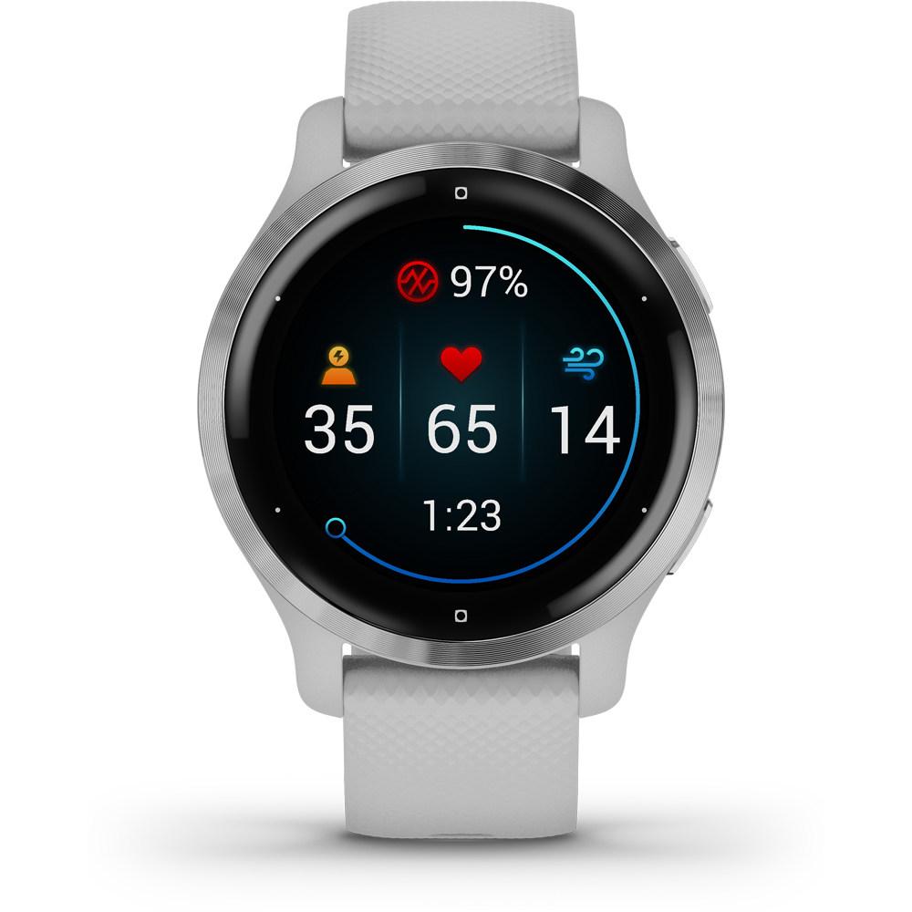 Garmin smartwatch Garmin VENU 2S Mist Grey/Silver WW 03 Garmin smartwatch Garmin VENU 2S Mist Grey/Silver WW 03
