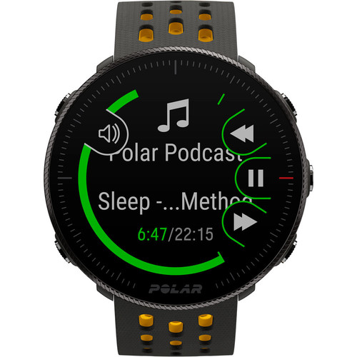 POLAR POLAR VANTAGE M2 GRY/YEL S-L