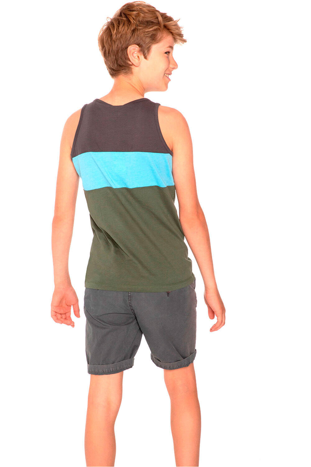 Protest camiseta tirantes niño Protest ROSCO JR tanktop vista trasera Protest camiseta tirantes niño Protest ROSCO JR tanktop vista trasera