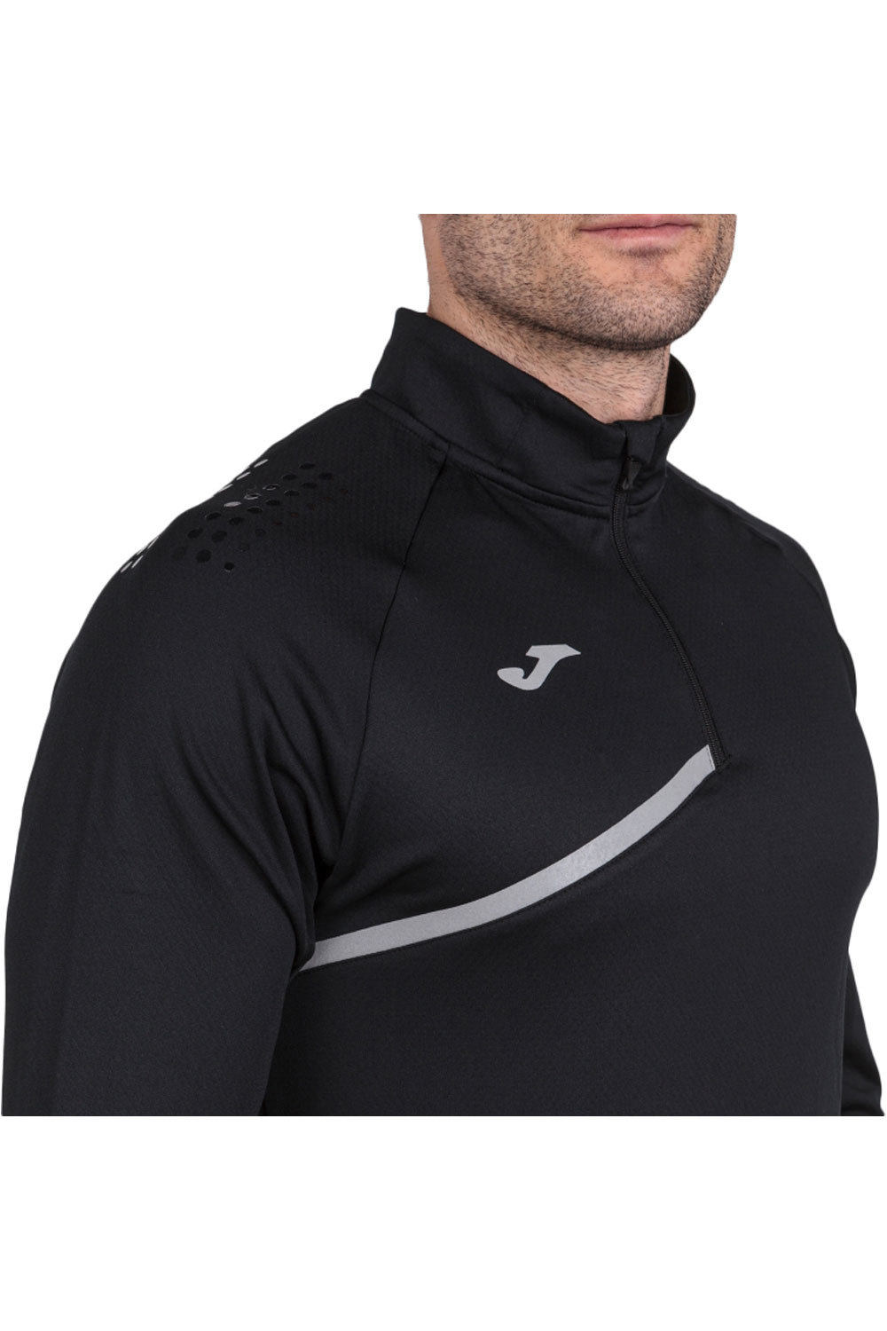 Joma camiseta técnica manga larga hombre Joma SUDADERA 1/2 CREMALLERA RACO vista detalle Joma camiseta técnica manga larga hombre Joma SUDADERA 1/2 CREMALLERA RACO vista detalle