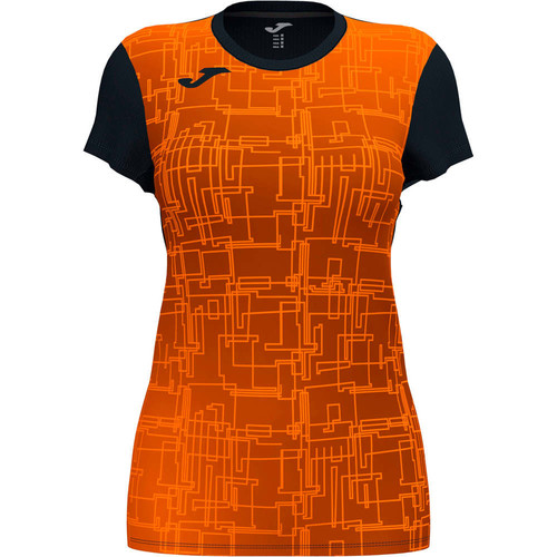 JOMA CAMISETA MANGA CORTA ELITE VIII negro