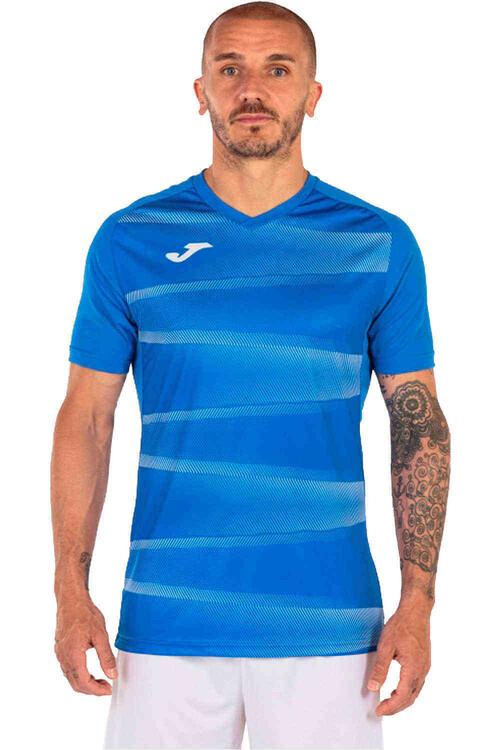 JOMA CAMISETA MANGA CORTA GRAFITY II azul