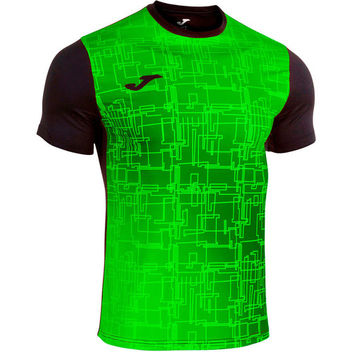 JOMA CAMISETA MANGA CORTA ELITE VIII negro