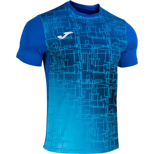 JOMA CAMISETA MANGA CORTA ELITE VIII azul