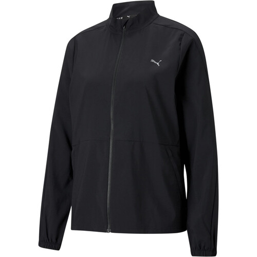 PUMA RUN FAVORITE WOVEN JACKET W negro