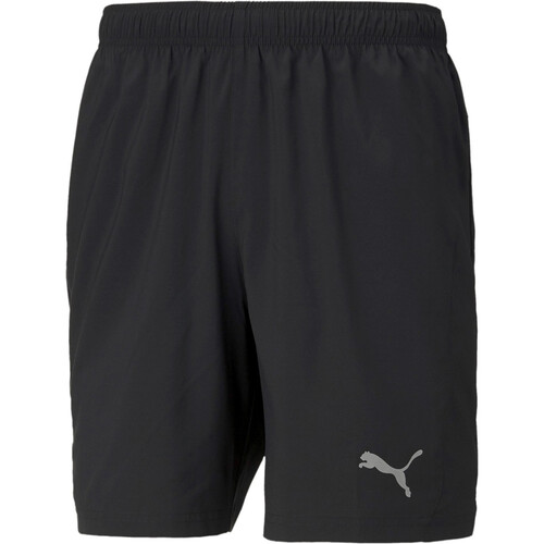 PUMA RUN FAVORITE WOVEN 7 SESSION SHORT M negro