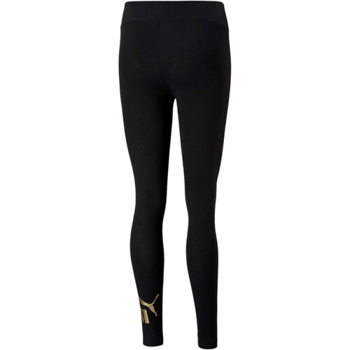 PUMA ESS+ METALLIC LEGGINGS negro