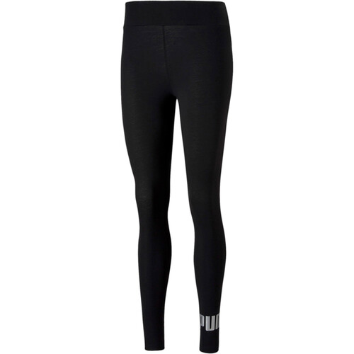 PUMA ESS+ METALLIC LEGGINGS negro