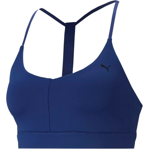 PUMA LOW IMPACT STRAPPY BRA azul