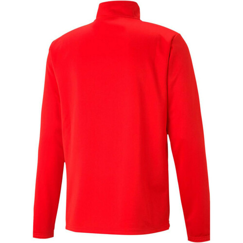 PUMA TEAMRISE 1/4 ZIP TOP rojo