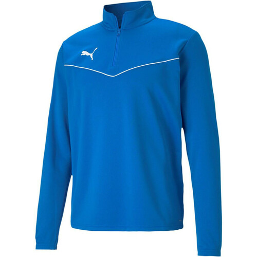 PUMA TEAMRISE 1/4 ZIP TOP azul