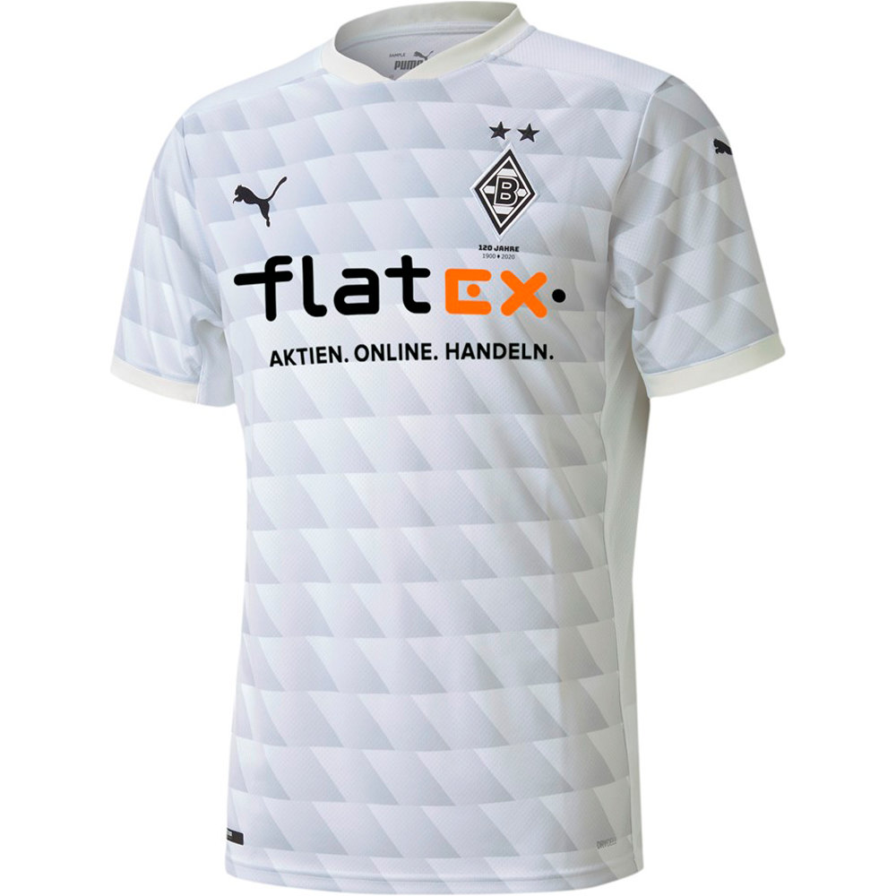 Puma camiseta de fútbol oficiales Puma B.MONCHENGLADBACH Home Shirt Replica vista detalle Puma camiseta de fútbol oficiales Puma B.MONCHENGLADBACH Home Shirt Replica vista detalle