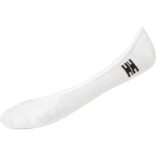 HELLY HANSEN 3-PACK COTTON INVISIBLE SOCK blanco