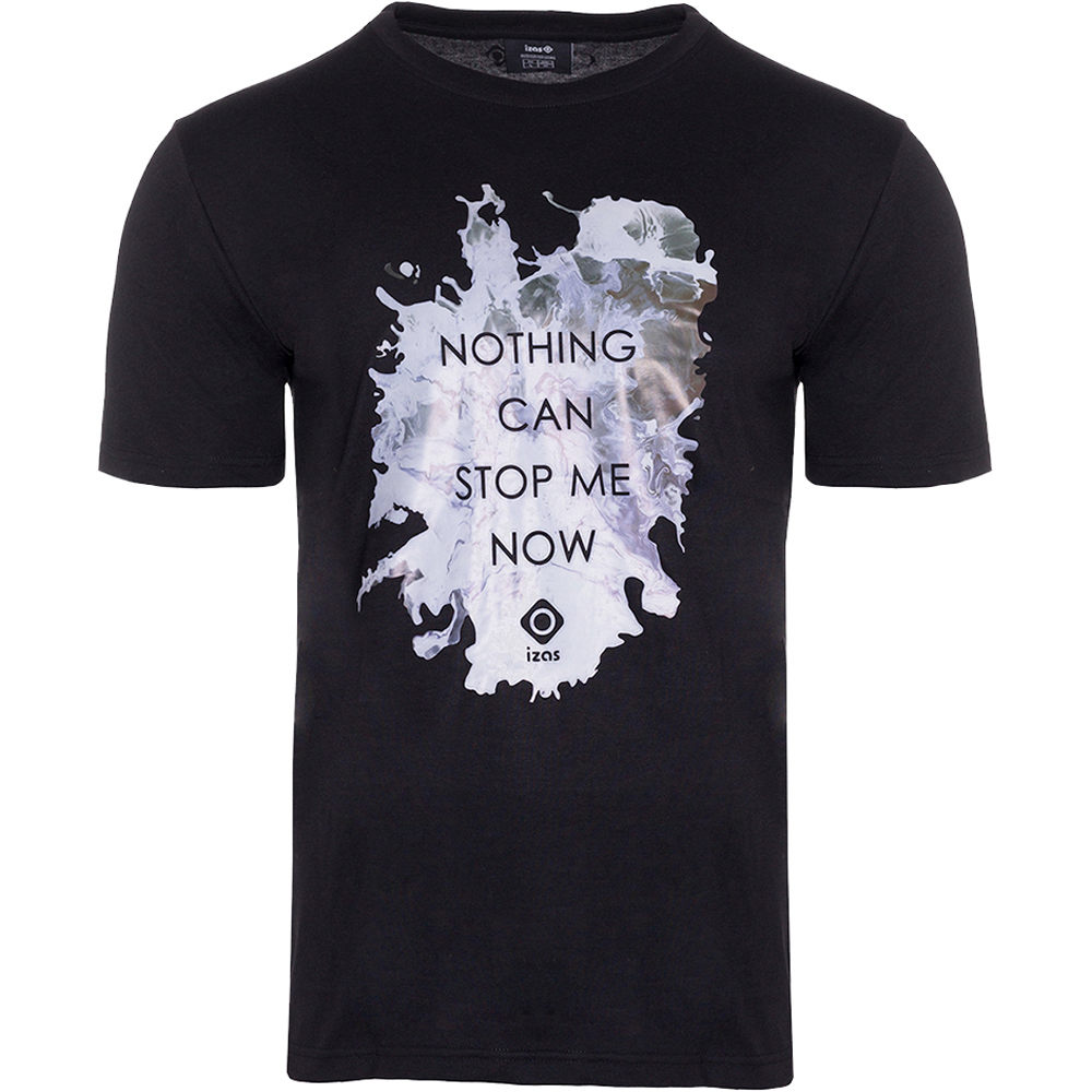 Izas camiseta manga corta hombre Izas CANIAS vista frontal Izas camiseta manga corta hombre Izas CANIAS vista frontal