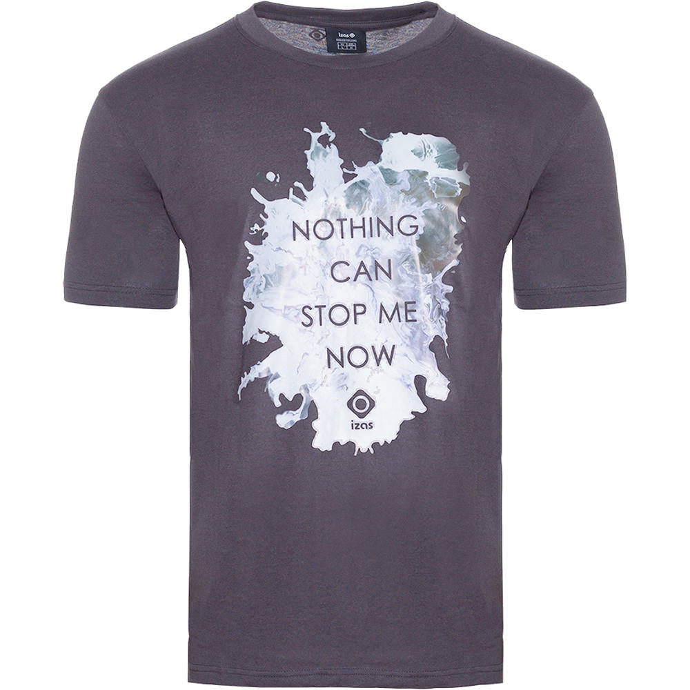 Izas camiseta manga corta hombre Izas CANIAS vista frontal Izas camiseta manga corta hombre Izas CANIAS vista frontal