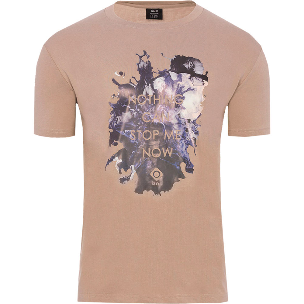 Izas camiseta manga corta hombre Izas CANIAS vista frontal Izas camiseta manga corta hombre Izas CANIAS vista frontal