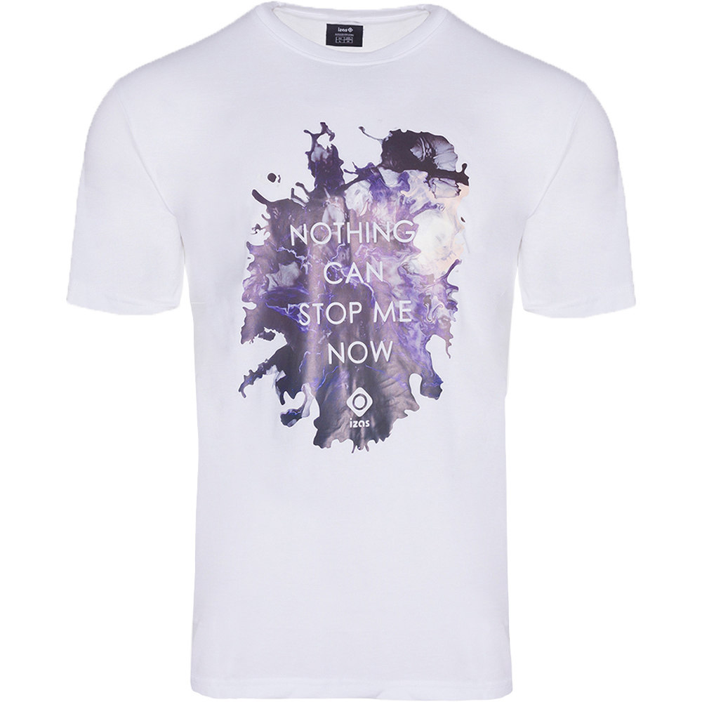 Izas camiseta manga corta hombre Izas CANIAS vista frontal Izas camiseta manga corta hombre Izas CANIAS vista frontal