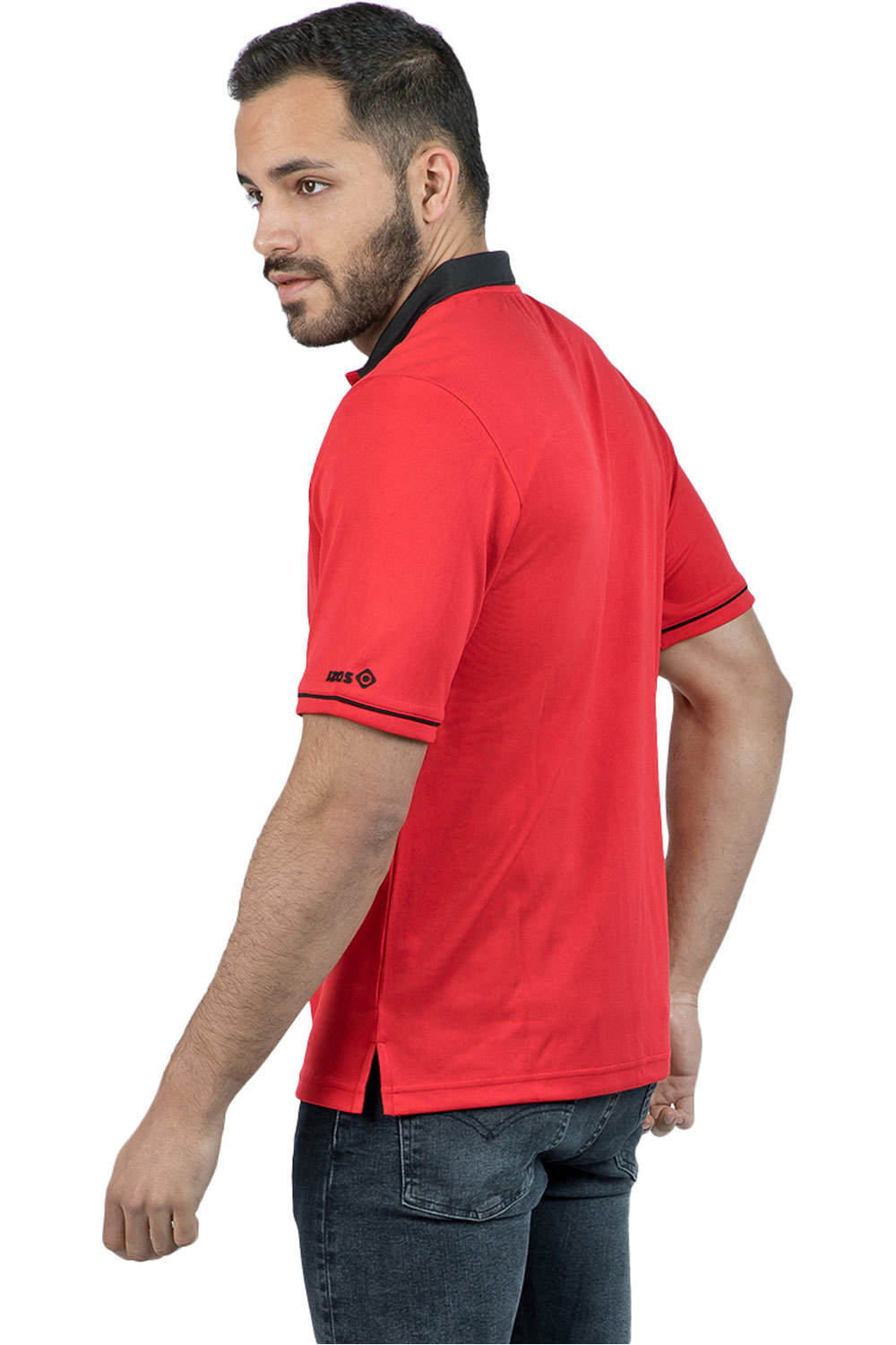 Izas polo manga corta hombre Izas BESPEN vista trasera Izas polo manga corta hombre Izas BESPEN vista trasera