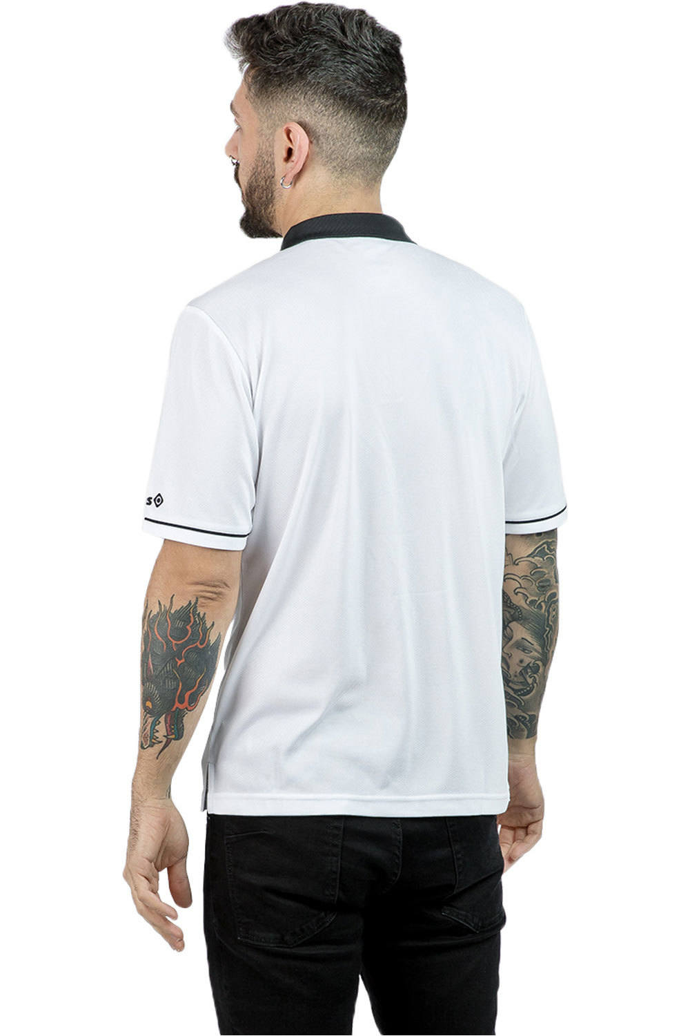 Izas polo manga corta hombre Izas BESPEN vista trasera Izas polo manga corta hombre Izas BESPEN vista trasera