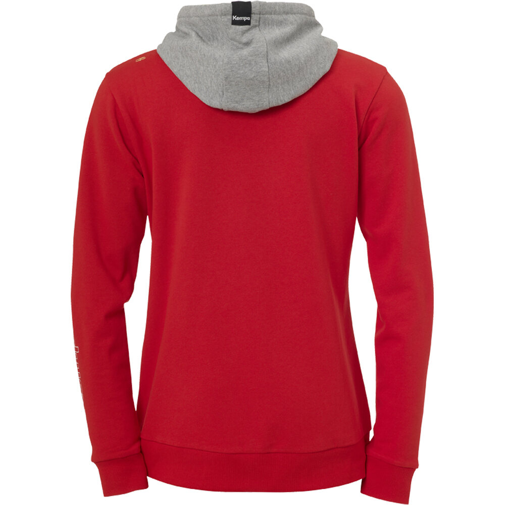 Kempa sudadera mujer Kempa CORE 2.0 HOOD JACKET WOMEN vista trasera Kempa sudadera mujer Kempa CORE 2.0 HOOD JACKET WOMEN vista trasera