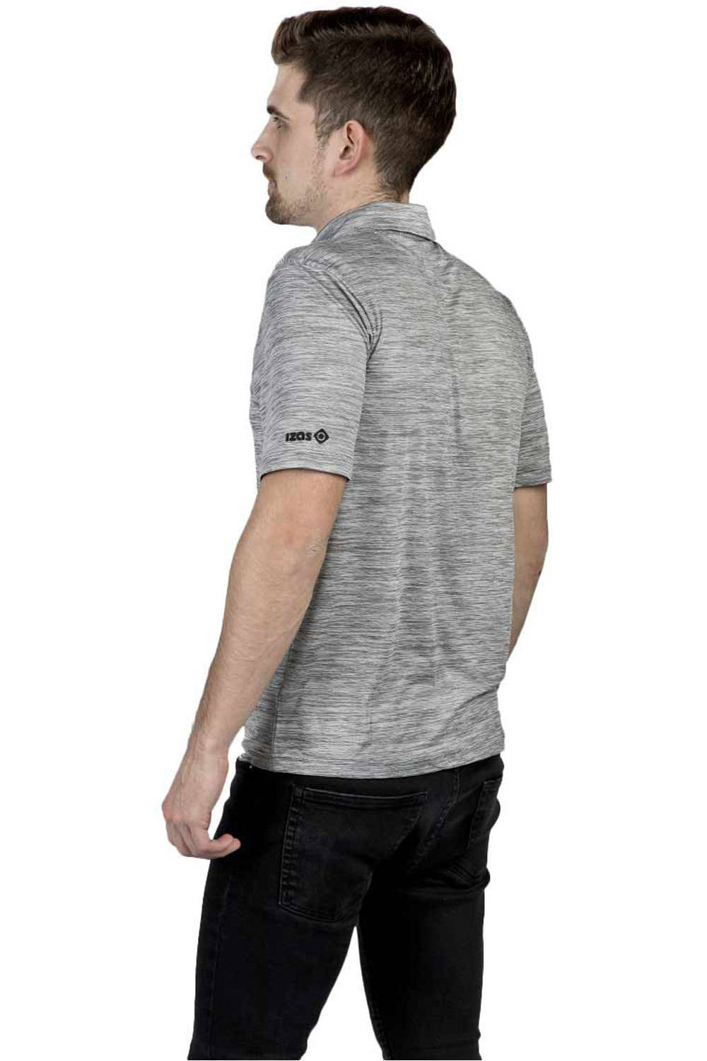 Izas polo manga corta hombre Izas OROS vista trasera Izas polo manga corta hombre Izas OROS vista trasera