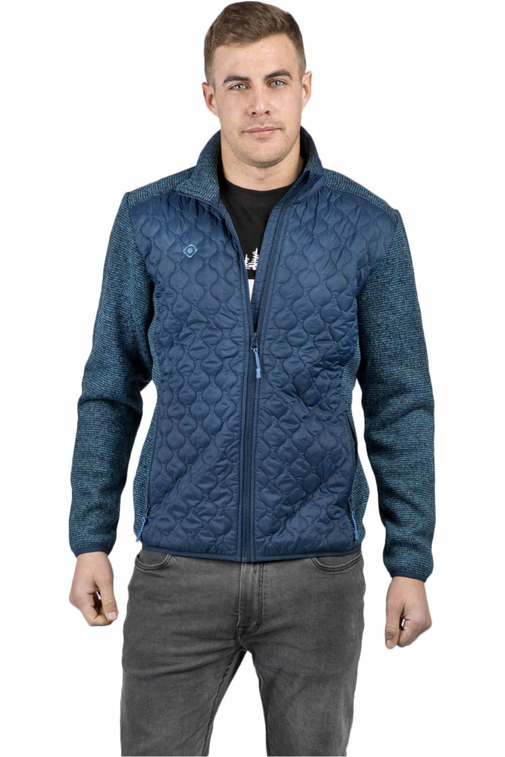 Izas sudadera hombre Izas ABAY S/C vista frontal Izas sudadera hombre Izas ABAY S/C vista frontal