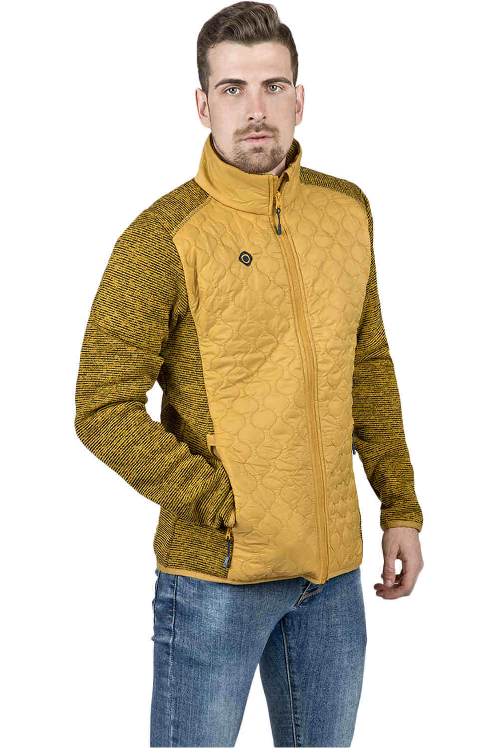 Izas sudadera hombre Izas ABAY S/C vista frontal Izas sudadera hombre Izas ABAY S/C vista frontal