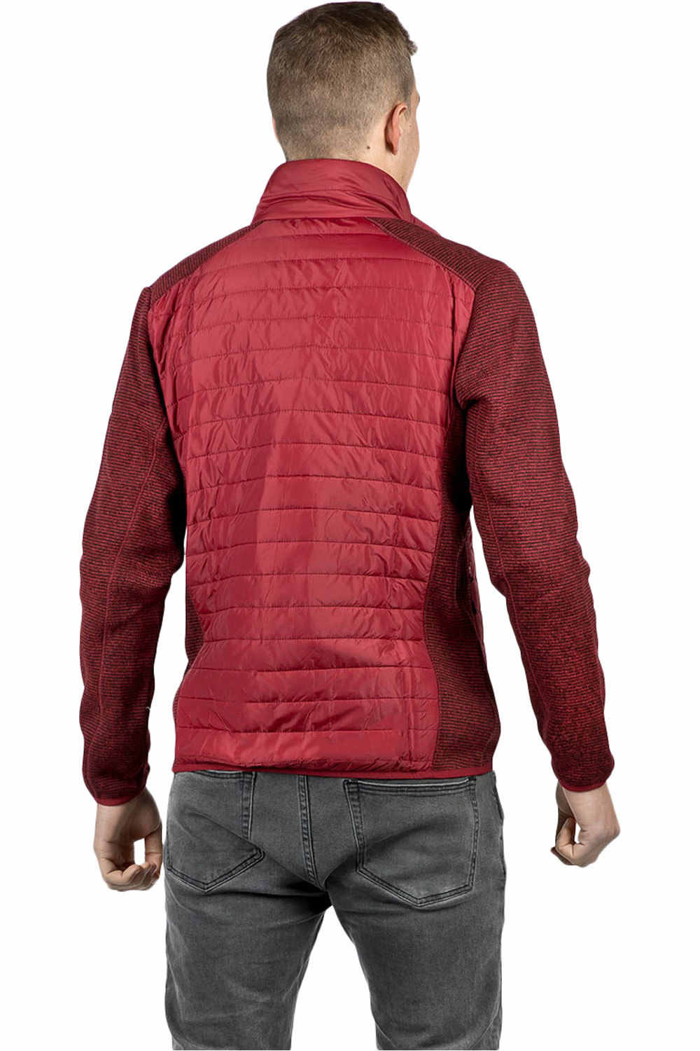 Izas sudadera hombre Izas ABAY S/C vista trasera Izas sudadera hombre Izas ABAY S/C vista trasera