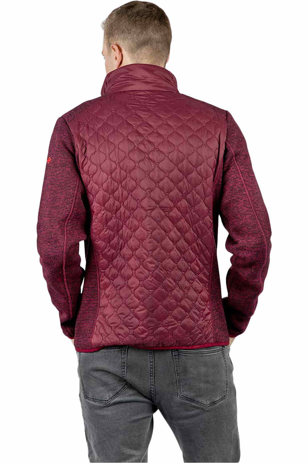 Izas sudadera hombre Izas ABAY S/C vista trasera Izas sudadera hombre Izas ABAY S/C vista trasera